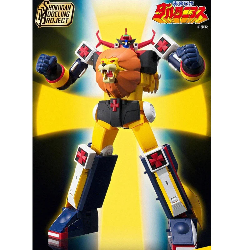Bandai SMP Future Robot Daltanious Shokugan Cross-In Sonderedition Sammlerstück Montiertes Robotermodellbausatz Anime-Peripheriegeschenk