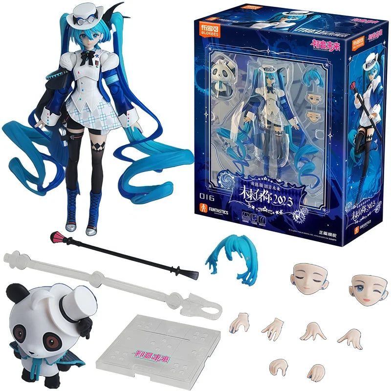 BLOKEES Hatsune Miku The Future Has You series Action Figure Model Assembly Toys Joint Mobility Desktop Ornaments Birthday Gifts