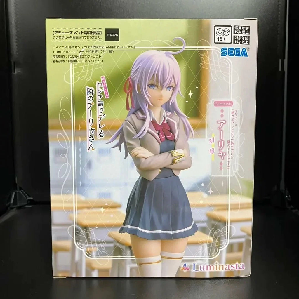 Original SEGA Luminasta Alya Sometimes Hides Her Feelings in Russian Alisa Mikhailova Kujou Anime Figure Action Figure Model Toy