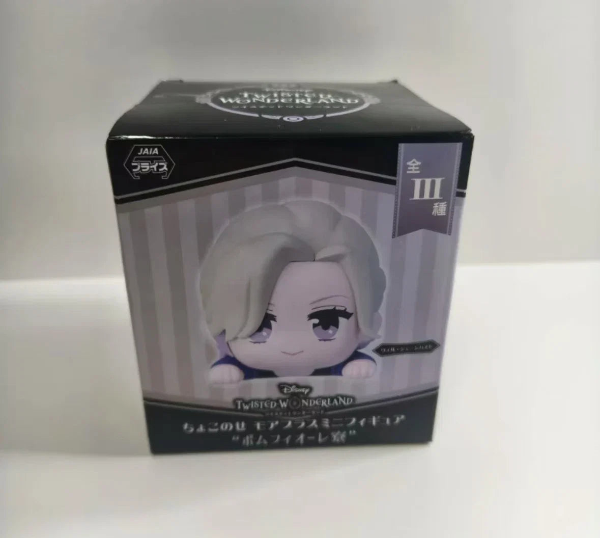 Genuine Bandai Q posket Series Disney Twisted Leona Jack Ruggie Wonderland Azul Ashengrotto Collectible Model Toys Gift