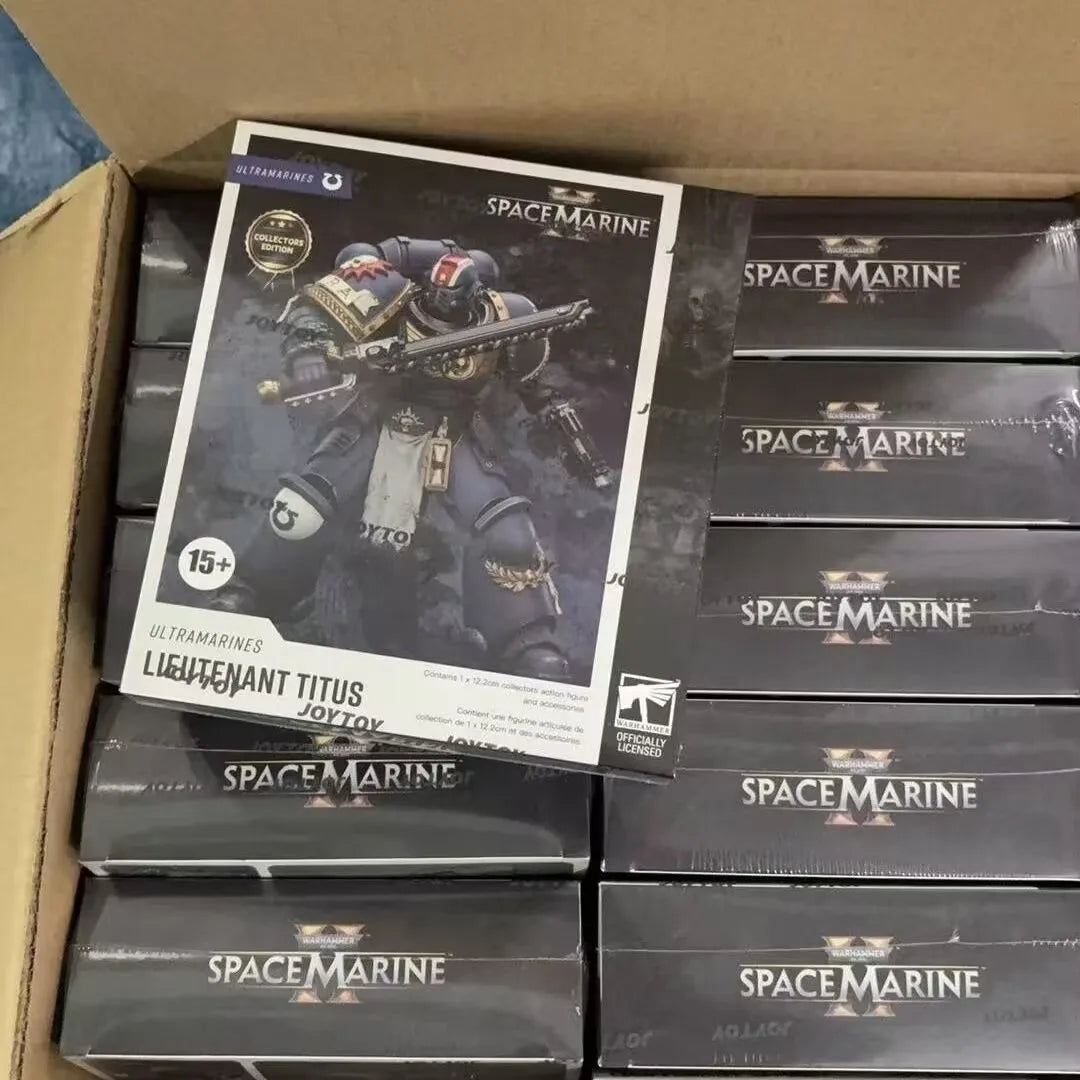 JOYTOY Dark Source, Warhammer 40K Star Warrior 2.0 Titus Adjutant, Collector's Edition, Arbiter Model