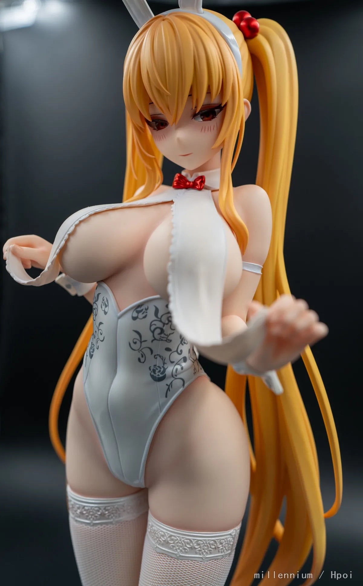 In Stock Original BearPanda Little Sayuri Bunny Girl Silk Stockings Warm Paint Chasing Eyes Hot Sale Figure 1/4 Model Dolls