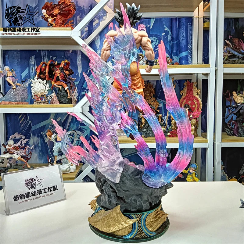 25/50cm Dragon Ball Migatte No Gokui Son Goku Kakarotto Figures Model Statue Desktop Decorative Toys Holiday Gifts Collectible
