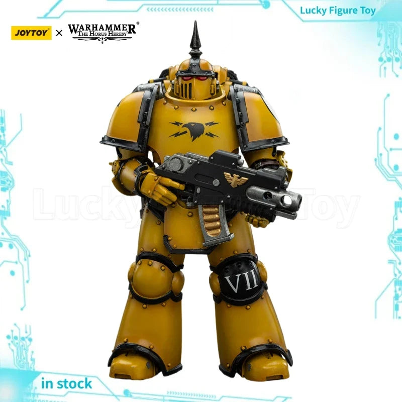 【In Stock】Warhammer 1/18 Action Figure The Horus Heresy Imperial Fists MK Ill Tactical Legionary Model Toys