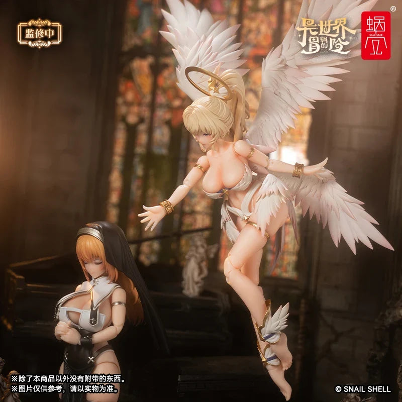 2026 Q2 Snail Shell RPG-07 1/12 Angel Angela Wing Foot Accessories Package For 6in Mobile Suit Girl 15.5CM