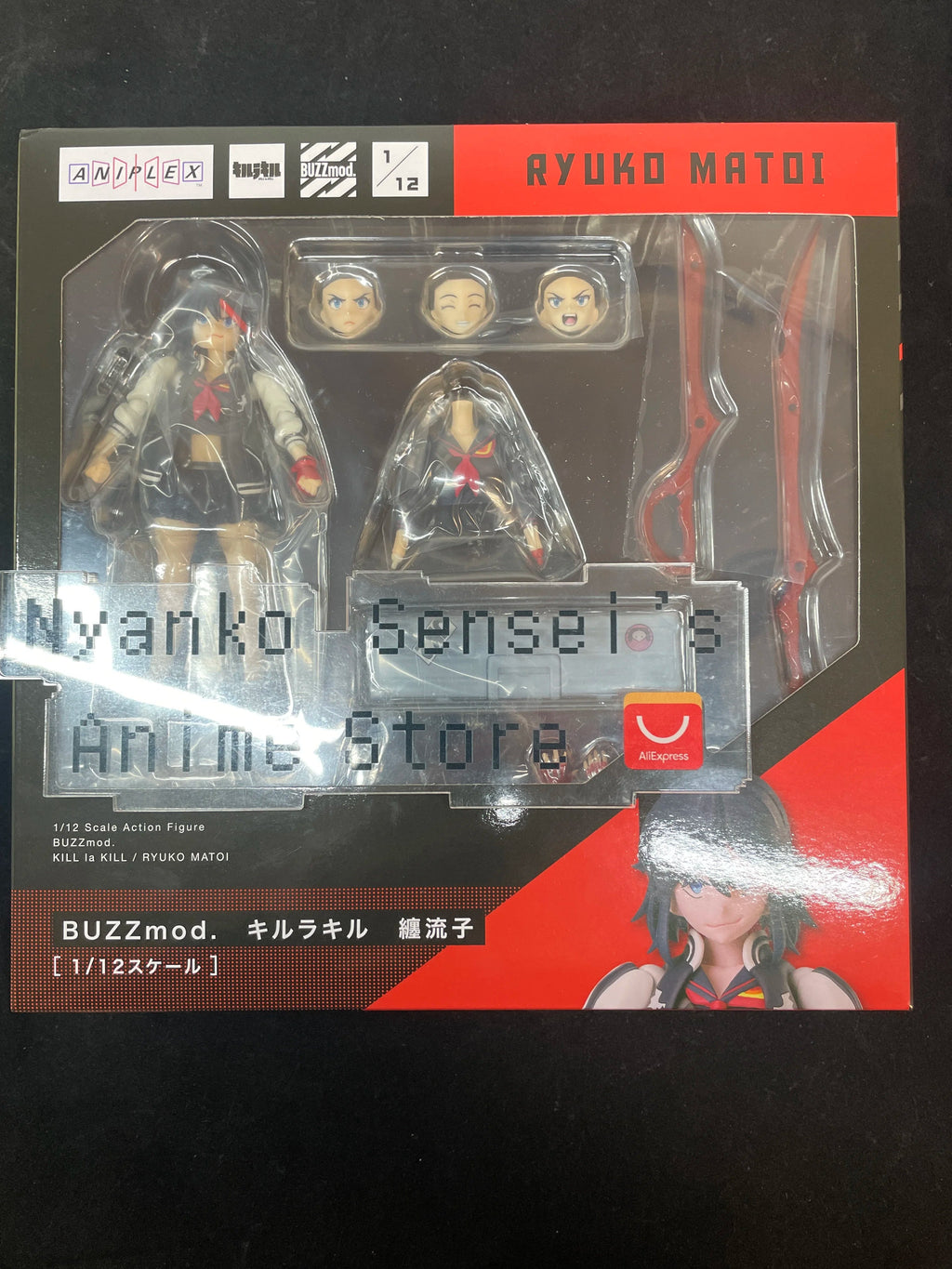 In Stock Aniplex BUZZ MOD. Kill La Kill Ryuko Matoi 14cm Action Figure Anime Model Trendy Toys Desktop Gift Collectible