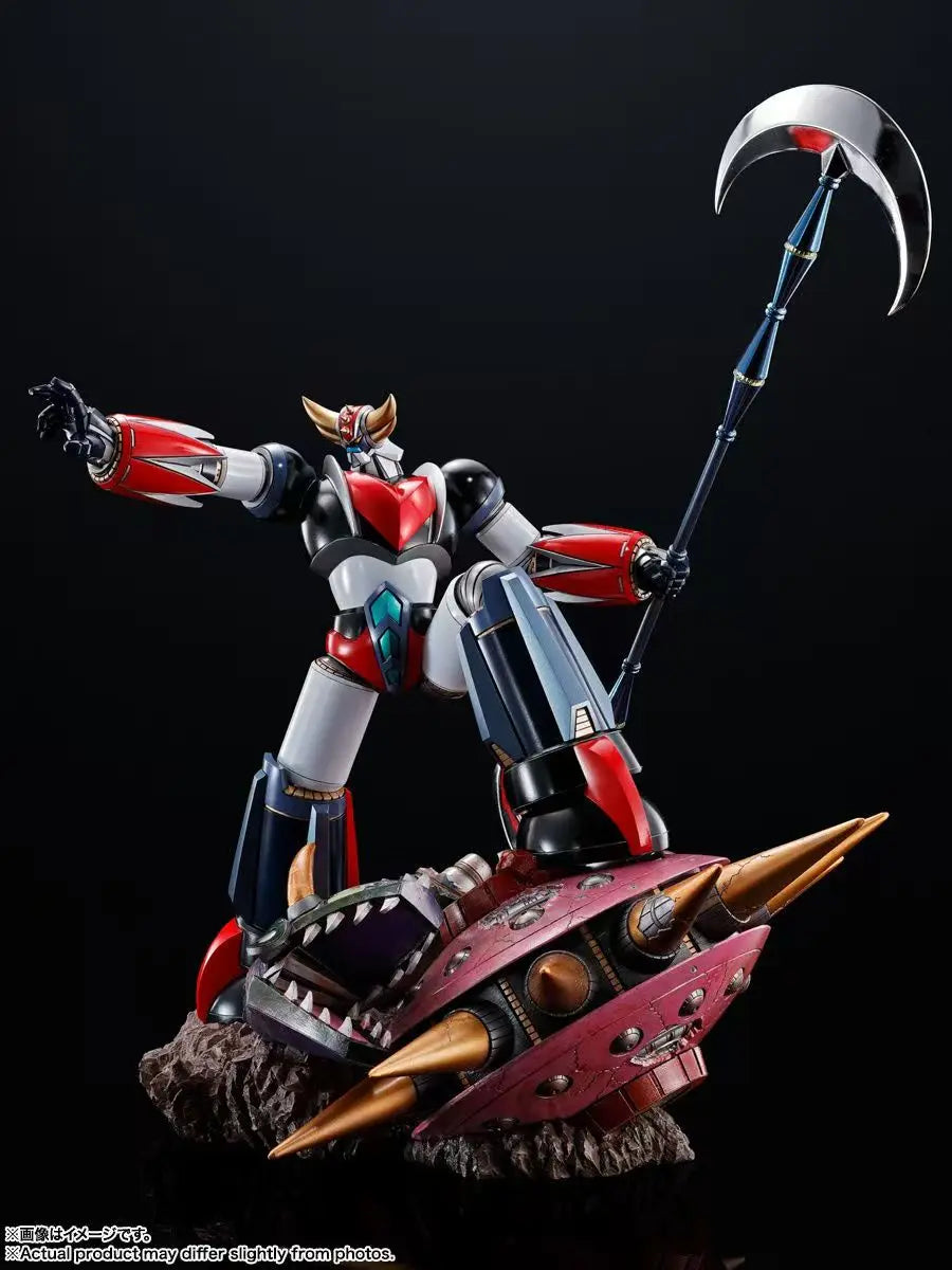 Bandai Original Figuarts Zero Metallic Touch UFO Robot Grendizer Anime Actionfigur Sammlerstück Modell Spielzeug Ornament Geschenk