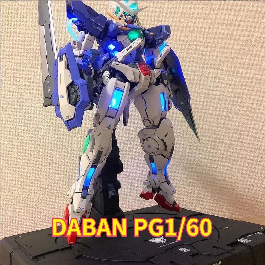 In Stock DABAN PG 1/60 GN 001 Exia Assembly Model Kits Plastic skeleton Kits Anime Action Figure Robot Plastic Model Gifts Toys