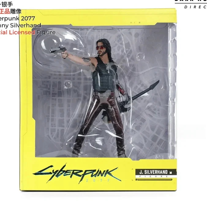 In Stock Dark Horse Official Cyber Punk 2077 Johnny Silverhand Collectible Character Statue Action Figure Decoration Model Toy