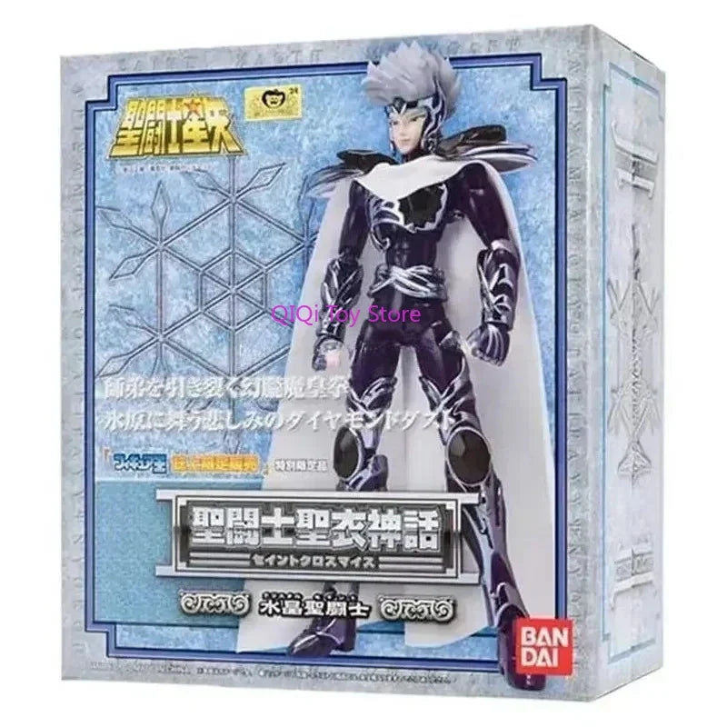 In Stock BANDAI Saint Cloth Myth Crystal Glacier Limited Glacier Master Crystal Warrior Anime Character Model Toy Present