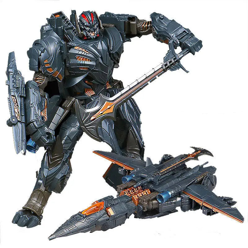 AOYI Transformation Toys Robot BMB Galvatron YS02 The Last Knight Decepticon Aircraft Deformation Action Figure Model