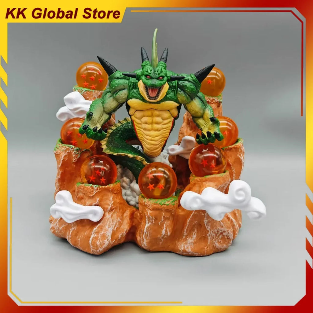 21cm New Dragon Ball Anime Figure Bolunga Perimeter PVC Model Scene Statue Desktop Decoration Ornaments Kids Birthday Gifts Toys