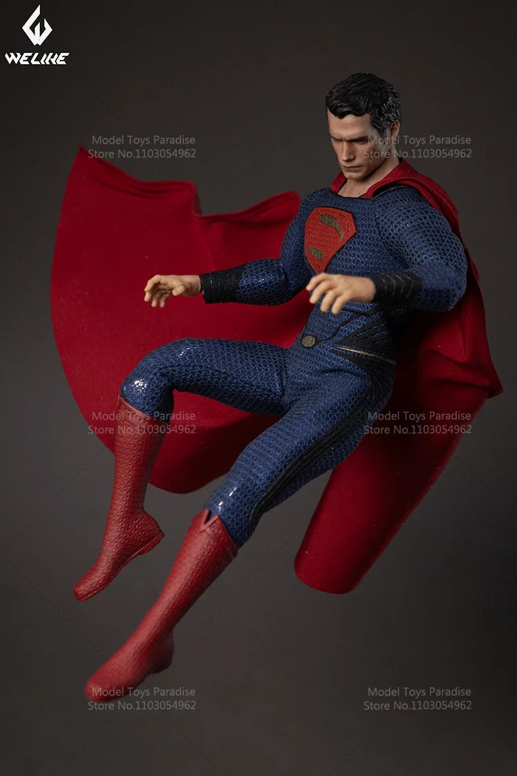 In Stock WELIKE TOYS 1/12 Collectible Toys Superman Hero Kryptonians Son Movable Soldier Full Set 6'' Action Figure Model Gifts