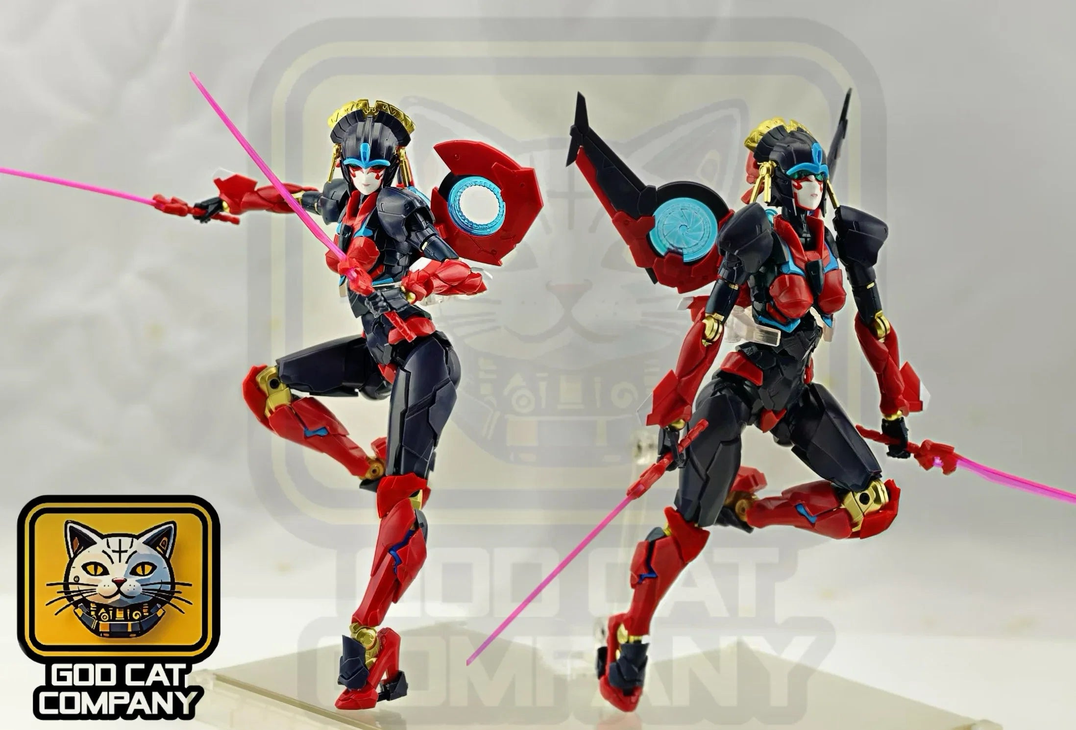 IN STOCK God Cat Company Transformation Wind Scythe Witch Windblade GC-003 Windblade Assembly KO RIOBOT Action Figure