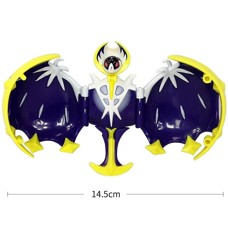 Pokemon ball deform Figure Pikachu Charizard Venusaur Blastoise Gyarados Solgaleo Lunala Action Figurine pokeball poke child Toy