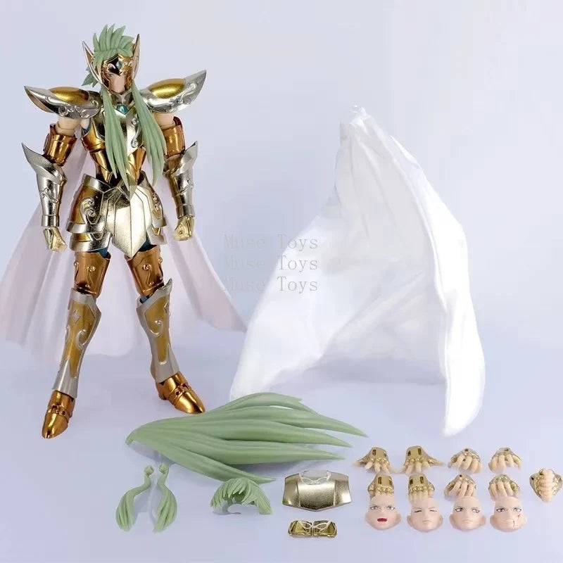 In Stock ShineTime/ST Model Saint Seiya Myth Cloth EX Aquarius Degel Gold Lost Canvas/LC Knights of The Zodiac Action Figure