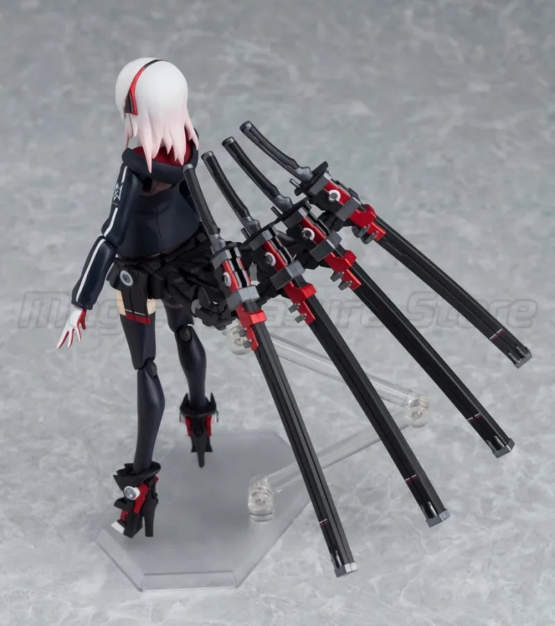 【MT】Original Max Factory Figma #422 High School Girl with Heavy Armor Four 1/12 Action Figure Model Collection