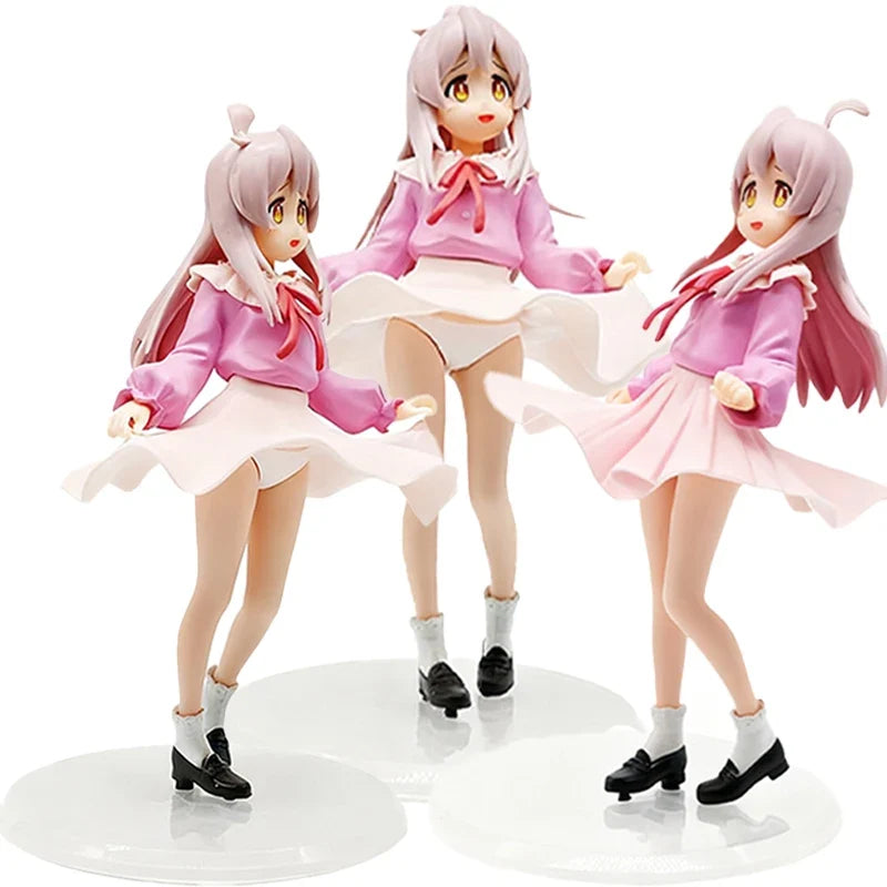 Mahiro-chan 18cm Hot Adorable Anime Girl Figurine – Perfect for Desktop Decoration, Collection & Birthday Gifting
