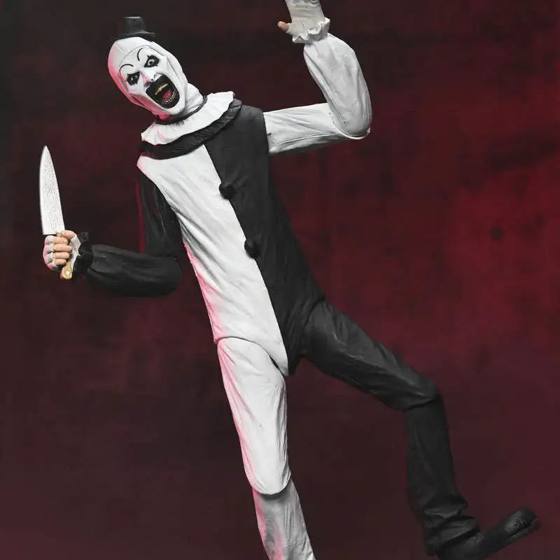 Original NECA 45251 Art The Clown Figure Damien Leone'S Terrifier Action Figure Anime Figurine Collectible Model Doll Toys Gifts