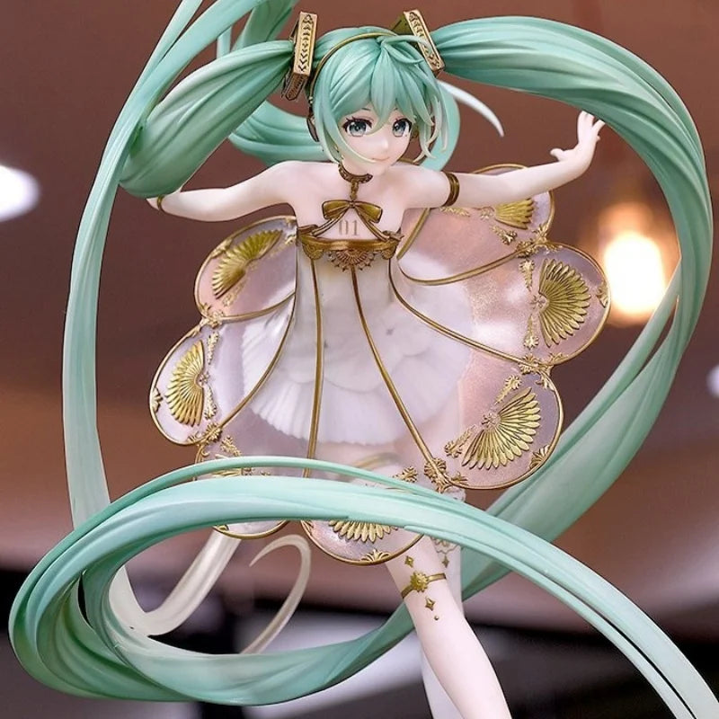 In Stock Genuine GOOD SMILE COMPANY Vocaloid Hatsune Miku 1/1 Symphony: 5th Anniversary Ver Model Toys Kawaii  Kawaii No Bonus