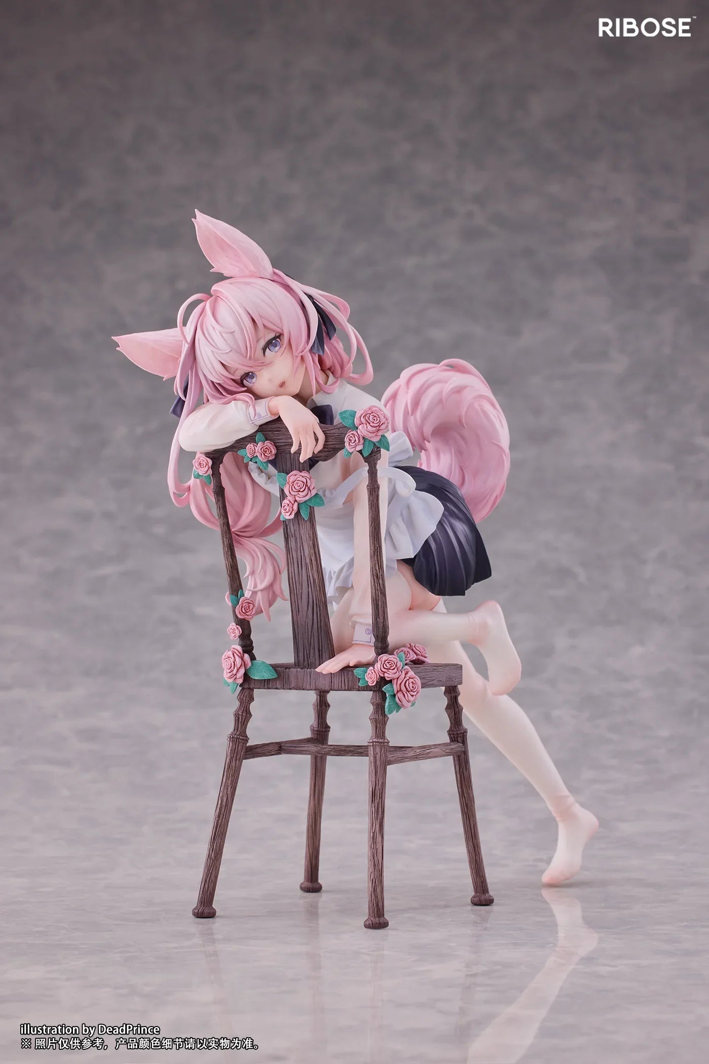 In Stock RIBOSE Rabbit Flova 1/7 Beautiful Girls Anime Action Figure Toy Gift Model Collection