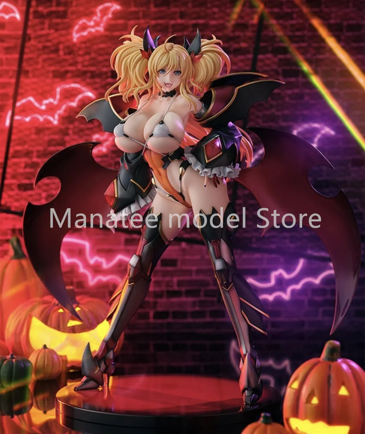 100% Original Taimanin RPG X Onisaki Kirara Halloween Vampire 1/6 PVC Action Figure Anime Model Toys Figure Collection Doll Gif