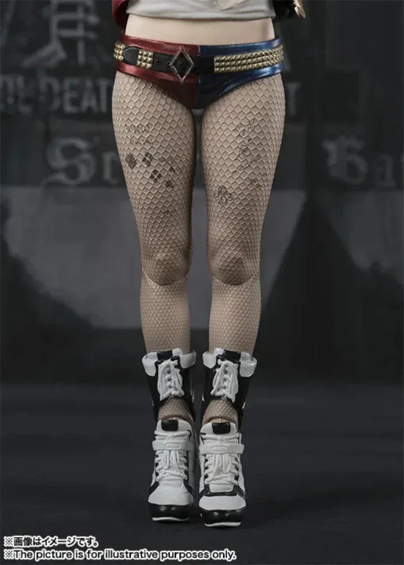 Anime Movie Suicide Squad Harley Quinn Joint mobility Action Figures PVC Model Statue Toys doll Desk Decor Gifts boxed