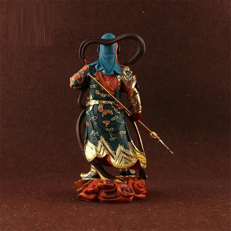 Sangharama Bodhisattva Resin Painting Buddha Statues Dharma Wealth Guan Yu Sculptures