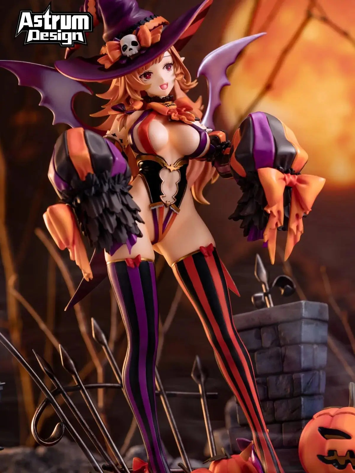 Judai 27cm Original Astrum Design Halloween Succubus Deluxe Edition PVC Action Figure Model Toys