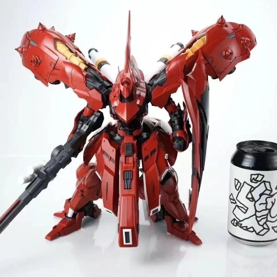Red Soul Model RG Nightingale Action Figure MSN-04-2 1/144 Scale Assembly Model Kit Room Decor UC Anime Figures Birthday Gift