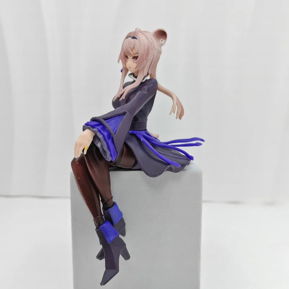 Game Arknights Lin 15cm Figure Sitting Noodle Stopper Anime Figure Action Figurine Model Collectible Ornaments Decoration Gift