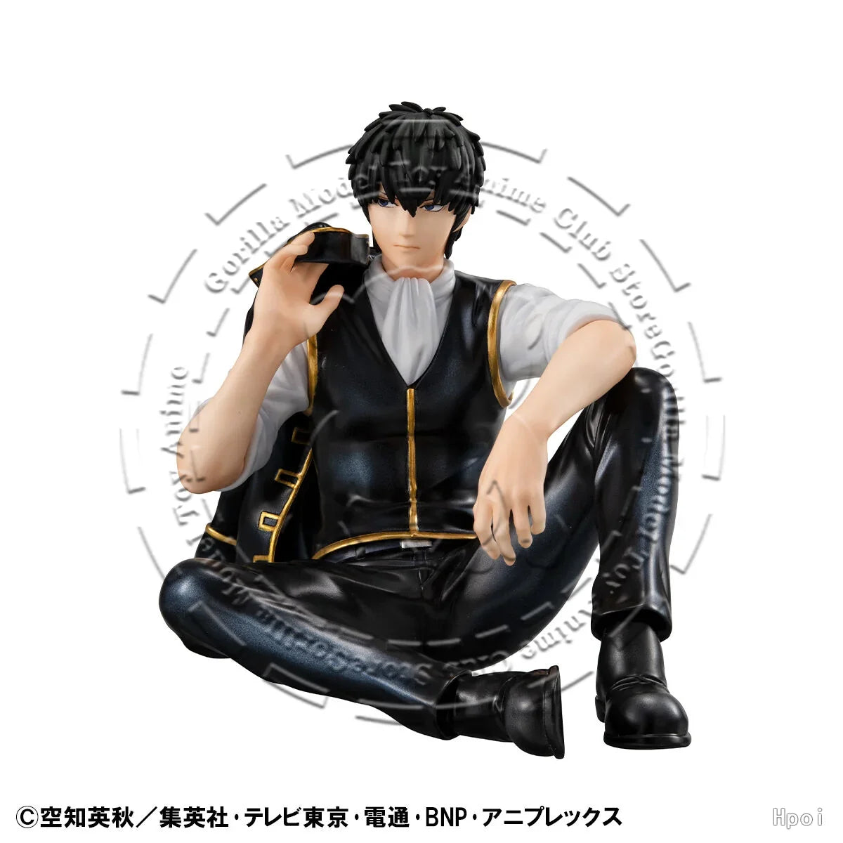 In Stock Original Genuine MegaHouse G.E.M. Series Gintama Hijikata Toshirou 90mm Figure Anime Statue Collectible Gift Japanese