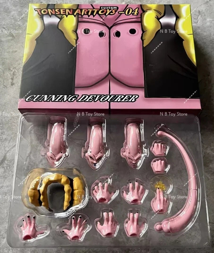 Dragon Ball Tonsenarttoys Shf Adolescent Malevolence Majin Buu Boo Kid Tonsen Arttoys Anime Action Figures Model Collector Toys