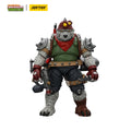 [IN STOCK]JOYTOY TMNT Action Figure 1/18 TMNT-Dirtbag-Rahzar-Groundchuck[3PCS] Model birthday