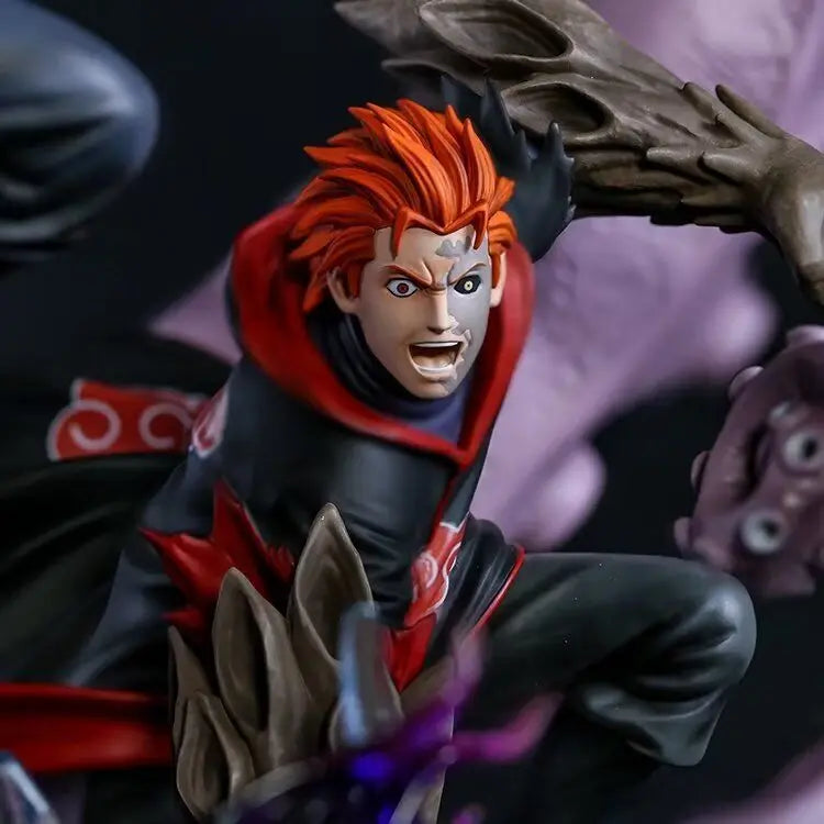 NARUTO Anime Figurine Model GK Uchiha Sasuke Action Figures 40CM PVC statue Collection Toy Hawk figma