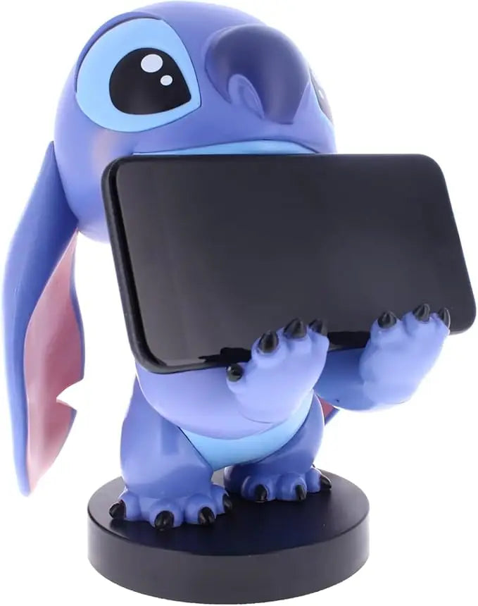 Lilo & Stitch Cable Guy Original Controller and Phone Holder Support Figure Collectible Model Toys