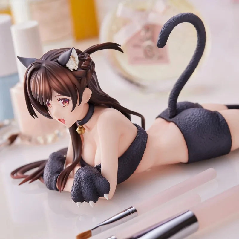 In Stock 100% UC Original Chizuru Mizuhara Cat Costume Ver Figure Anime Model Toys Collection Decoration Genuine Adult Gift