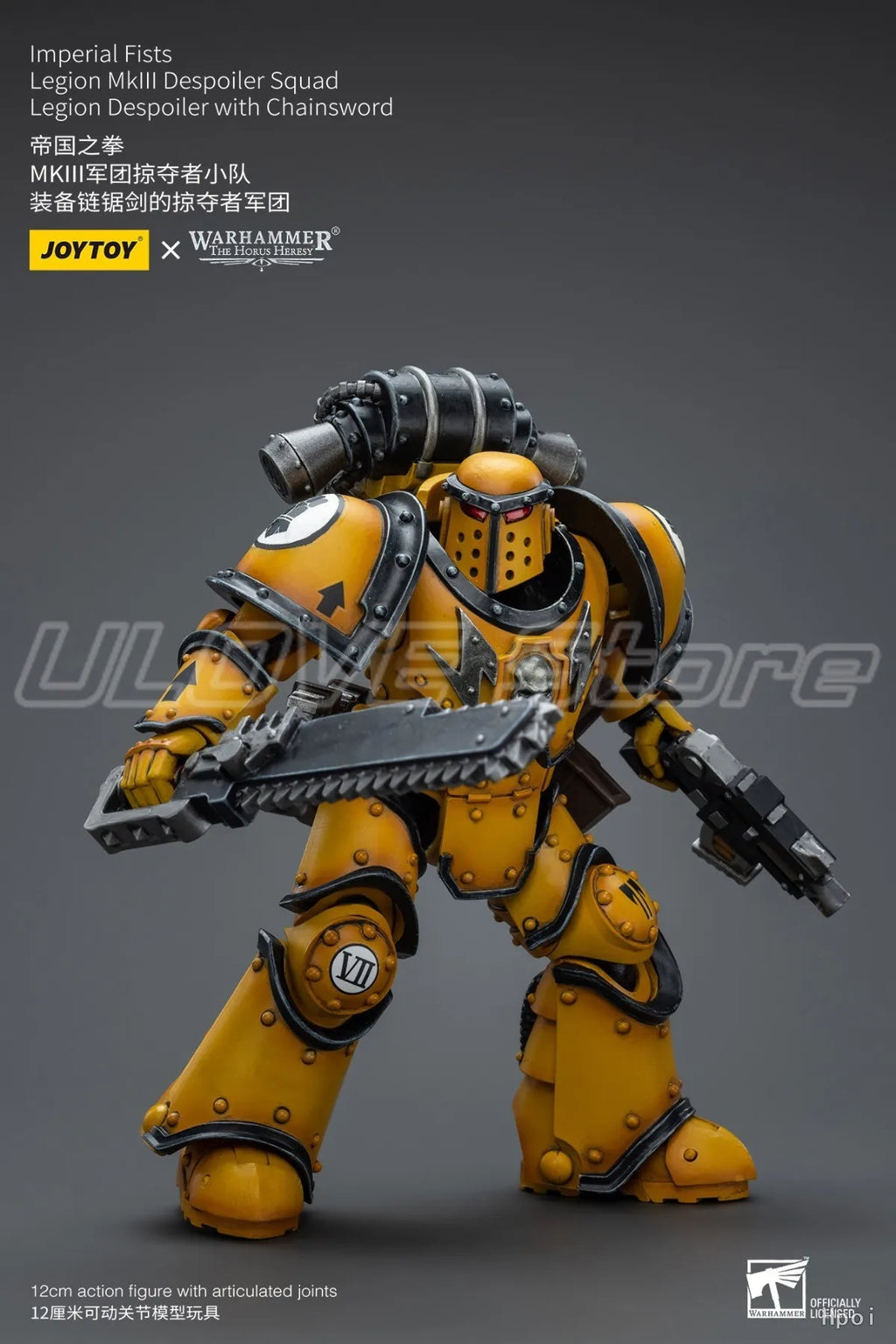 In Stock Original JOYTOY Warhammer 40K Imperial FistsLegion Mklll Despoiler Squad 1/18 Action Figure Model Toys Gift
