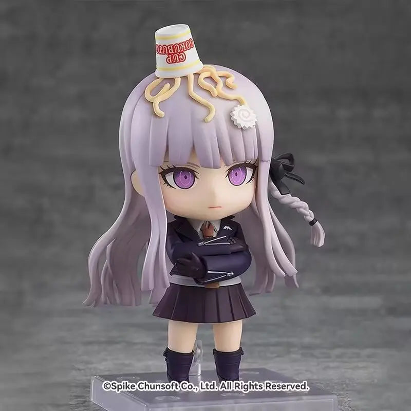 Chibi Nendoroid Hitagi Kagari From Danganronpa Articulated Action Figure Christmas Pc Case Ornament Boxed Figure Birthday Gift