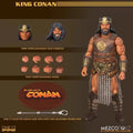 Mezco King Conan, Toyz Conan, Collection of Statues, Desktop Decor Models, Toys, Original Action Figures for Surprise Gifts