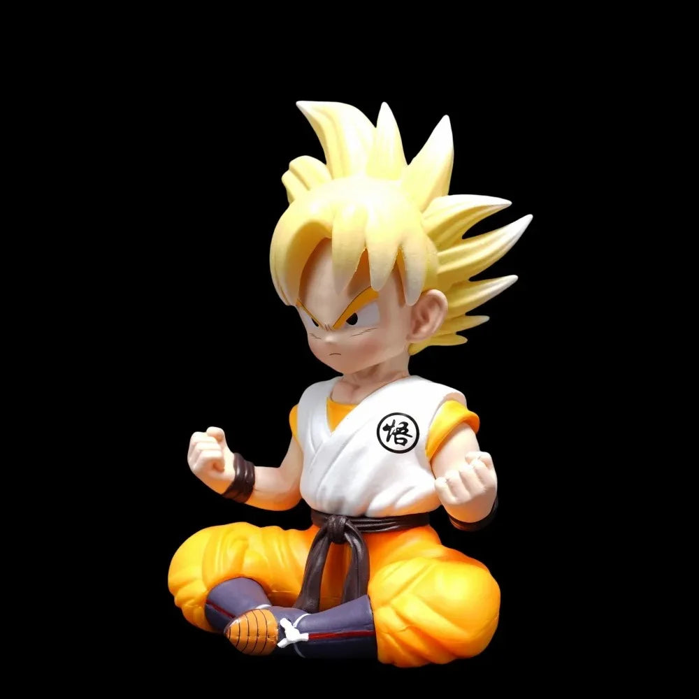 11cm/4.33in Anime Dragon Ball Figure Goku Action Figures Pvc Statue Desktop Ornamen Collection Model Toys Gifts