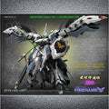 1/100Scale Mechanicore 10. Veröffentlichung 10. Jubiläum Gedenkedition ZMX-42 „Firehawk“ White Nightingale Plastikmodellbausatz
