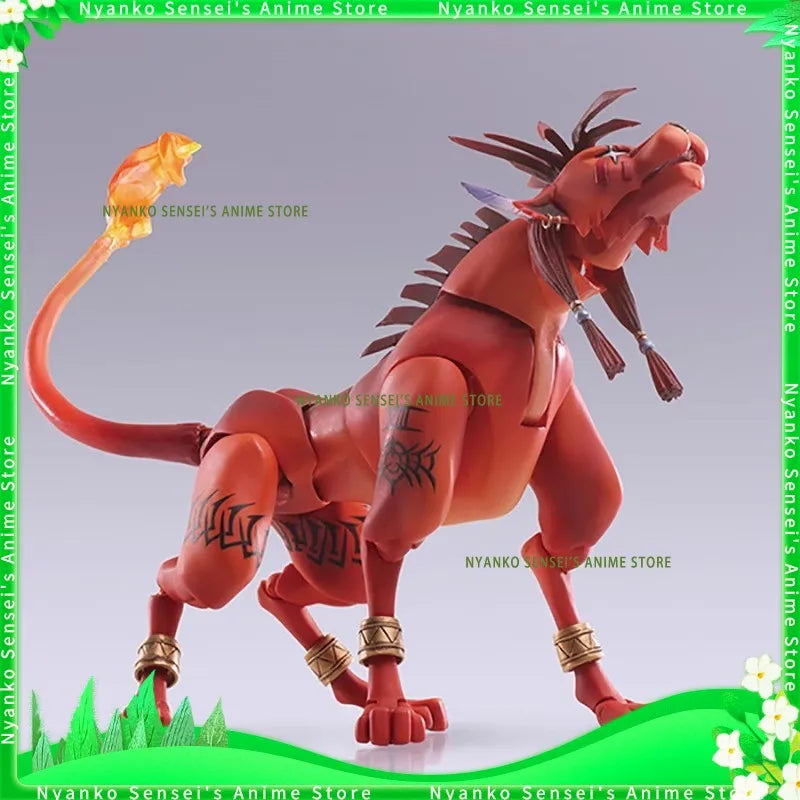 In Stock Square Enix Crimson 13 Tifa Claude Summoned beast Final Fantasy 7 BRING ARTS Mobile Action Figure Anime Model Toy