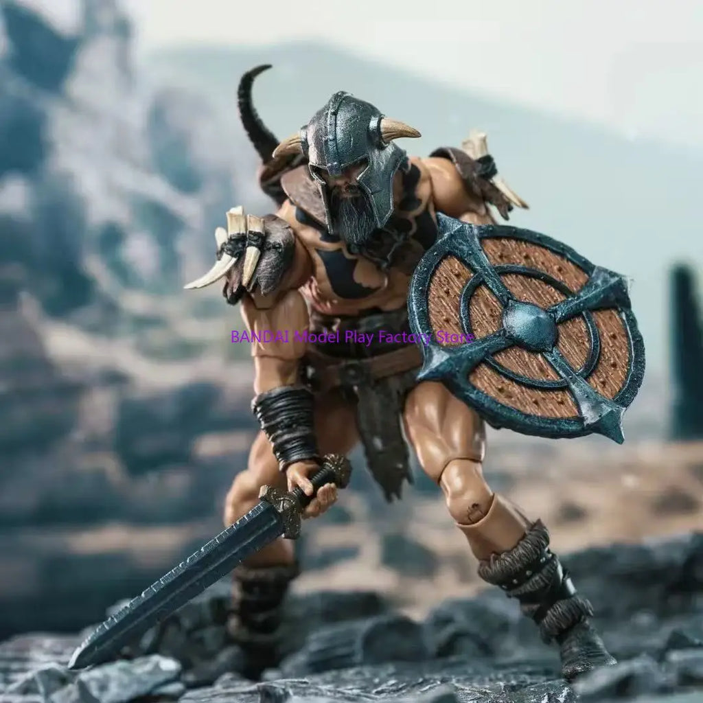 Harbinger Studios 1/12 7-Zoll Actionfigur Savage Crucible Varnoks Unchained Anime-Modell als Geschenk