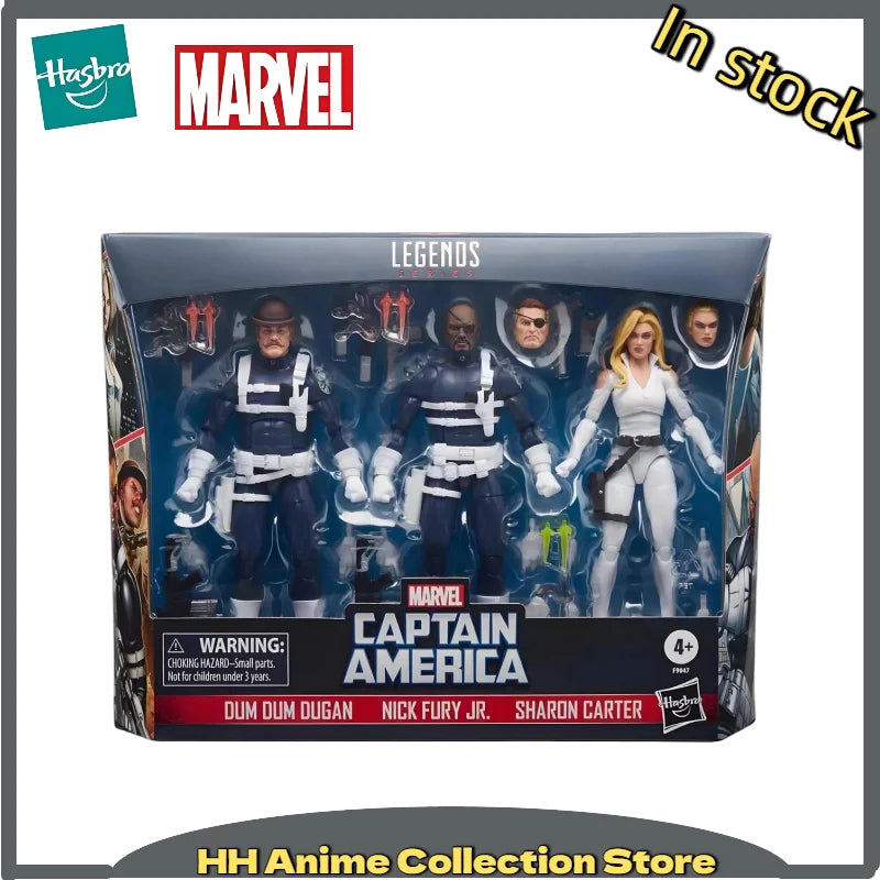 Marvel Legends S.H.I.E.L.D. Nick Fury Dugan Natasha Romanoff Action Figure Room Decora Figurine Collection Model Toy Gifts