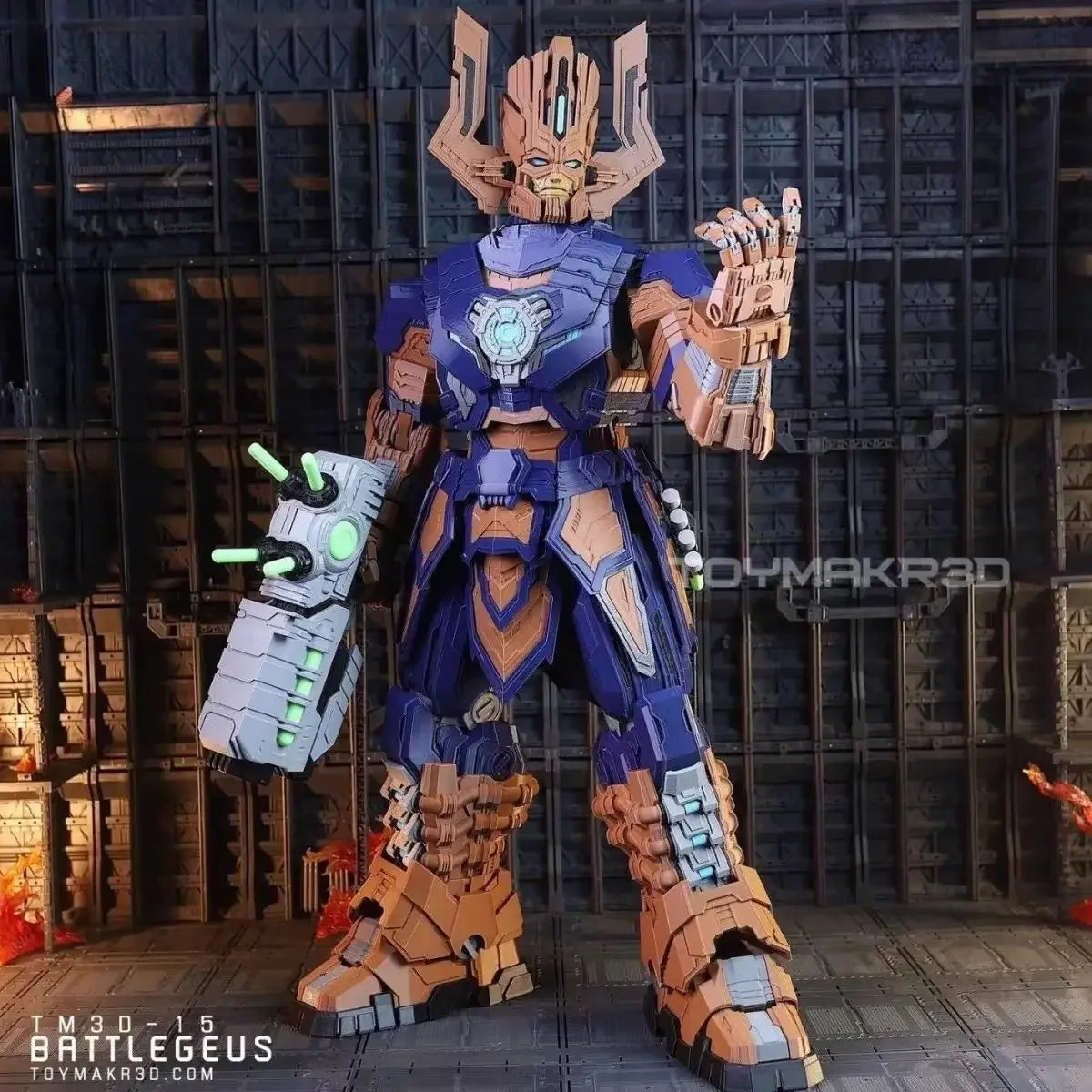 High-quality 3D Printed God of War Mecha Assembled Full-Body Action Figure with Multi-Joint Articulation Collectible Model Toy