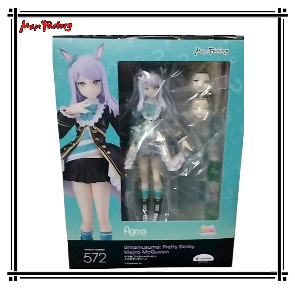 Original Max Factory Figma#572 PrettyDerby Mejiro McQueen Action Figures Models Collection