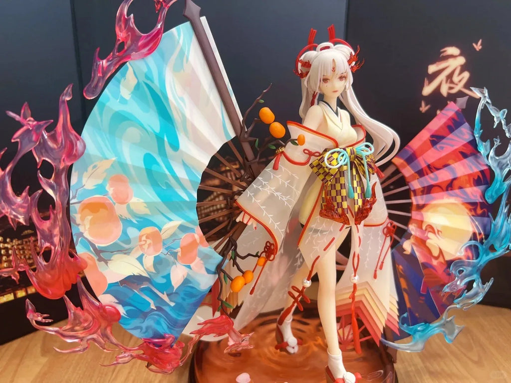 Original Genuine Wings Inc Netease Onmyoji Shiranui Pvc Action Anime Figure Figurines Toys Doll Cute Anime Figure Ornament