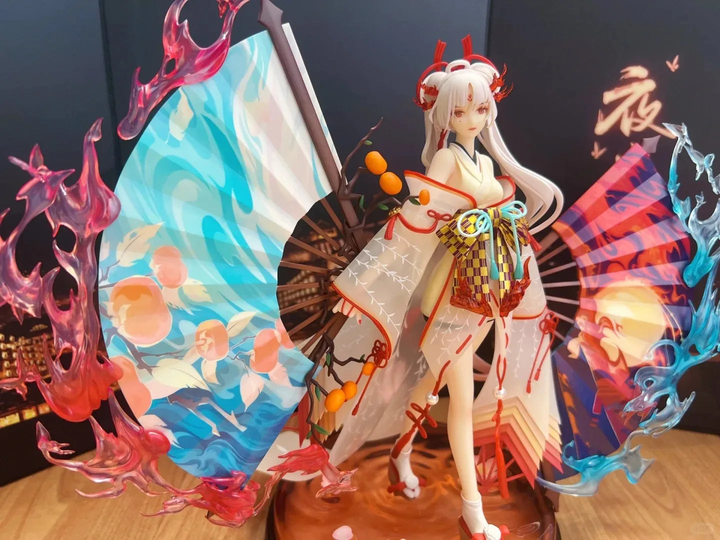 Original Genuine Wings Inc Netease Onmyoji Shiranui Pvc Action Anime Figure Figurines Toys Doll Cute Anime Figure Ornament