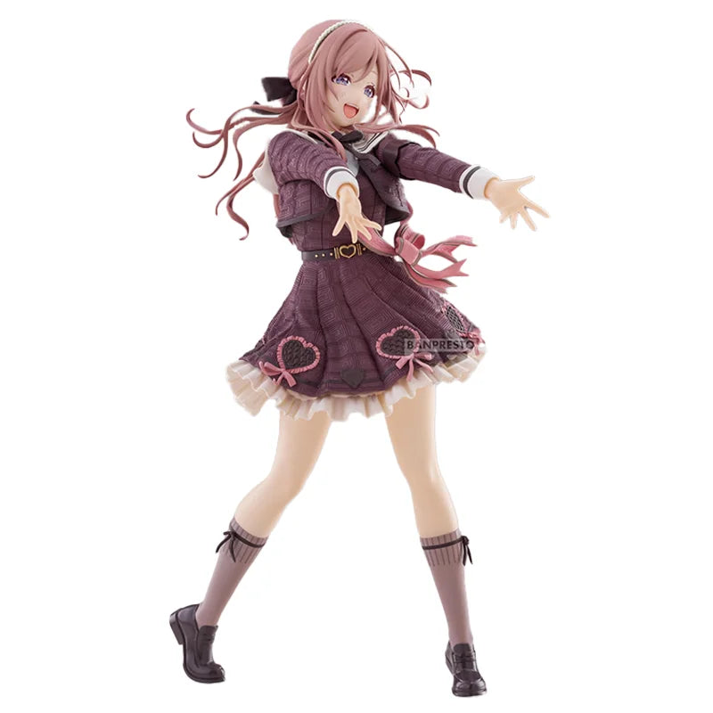 [Genuine Original] Bandai Banpresto The Idolm@ster Espresto Sweet Moment Rinami Himesaki In Stock PVC Anime Figure Model Toys